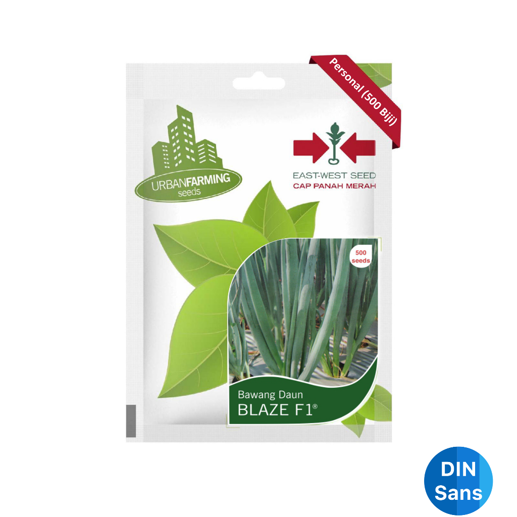Cap Panah Merah - Benih Daun Bawang Blaze F1 / Bakung / Loncang Cap Panah Merah Isi 500 Butir