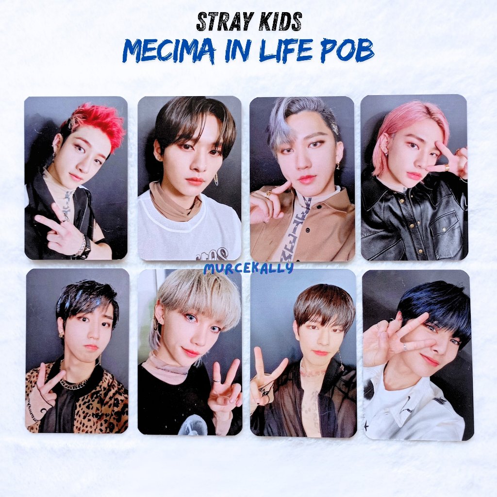 Stray Kids Photocard Mecima IN LIFE POB - Official (Slightly Damage)