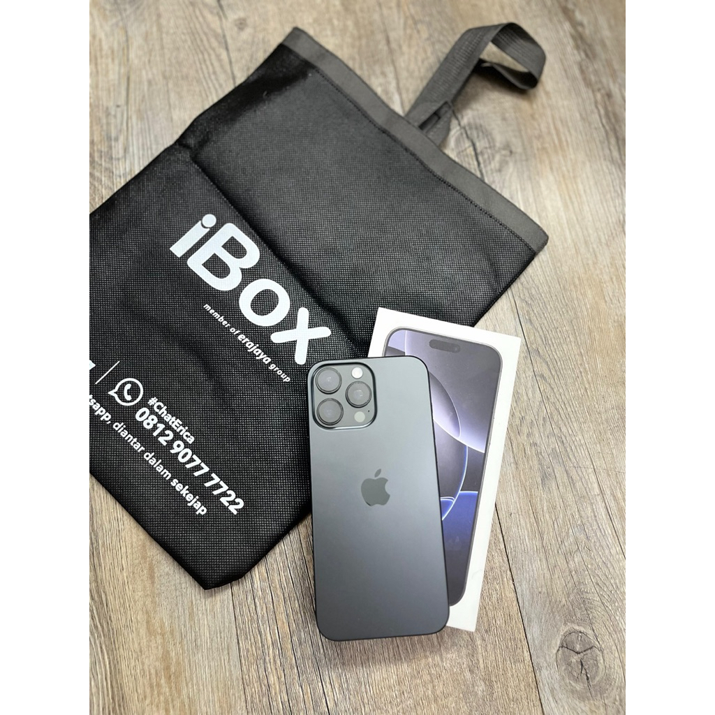 IPHONE 16 promax 1TB BLACK EX IBOX
