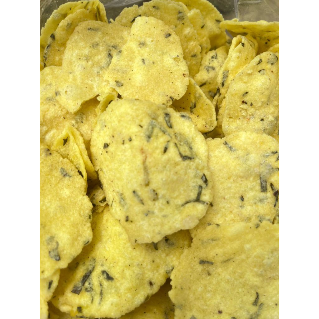 Comring Bawang 1kg Original Termurah Best Seller/Renyah/Keripik singkong comring/Keripik comring