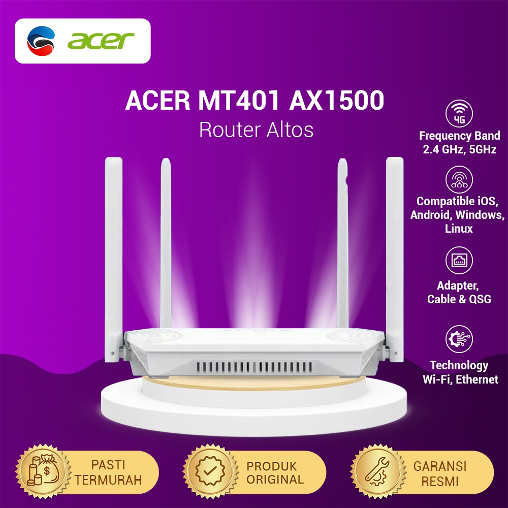 ACER Router Altos MT401 AX1500