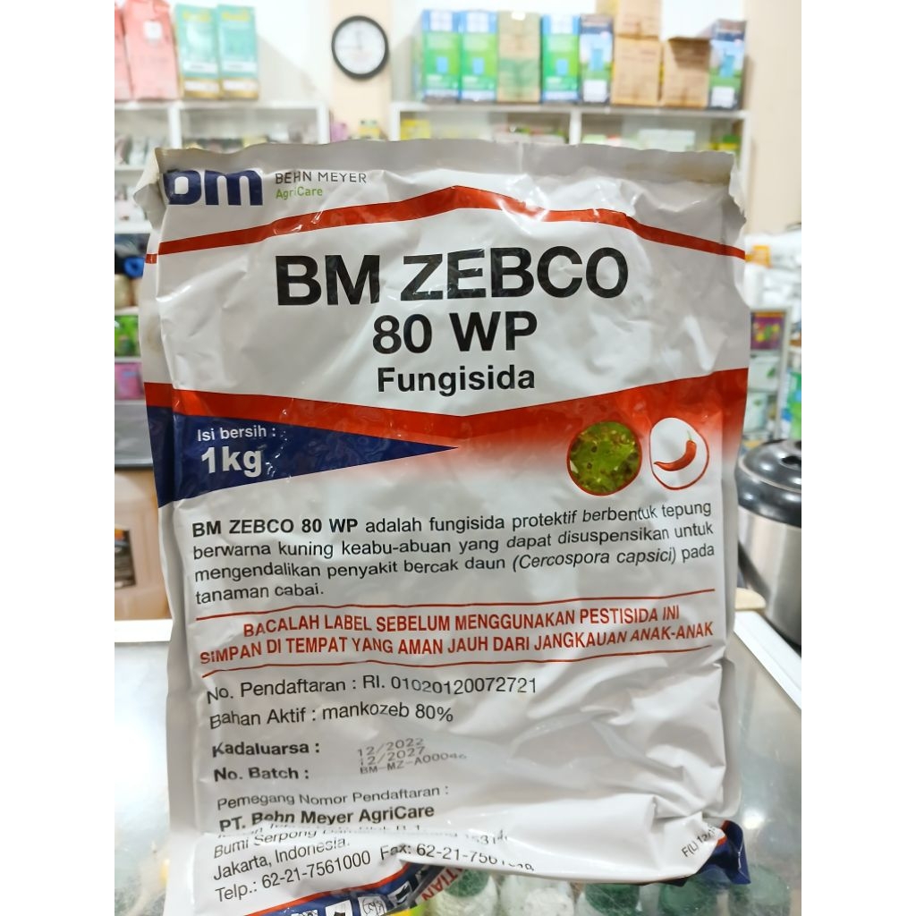 FUNGISIDA  BM ZEBCO MANKOZEB 80WP PREMIUM ORIGINAL