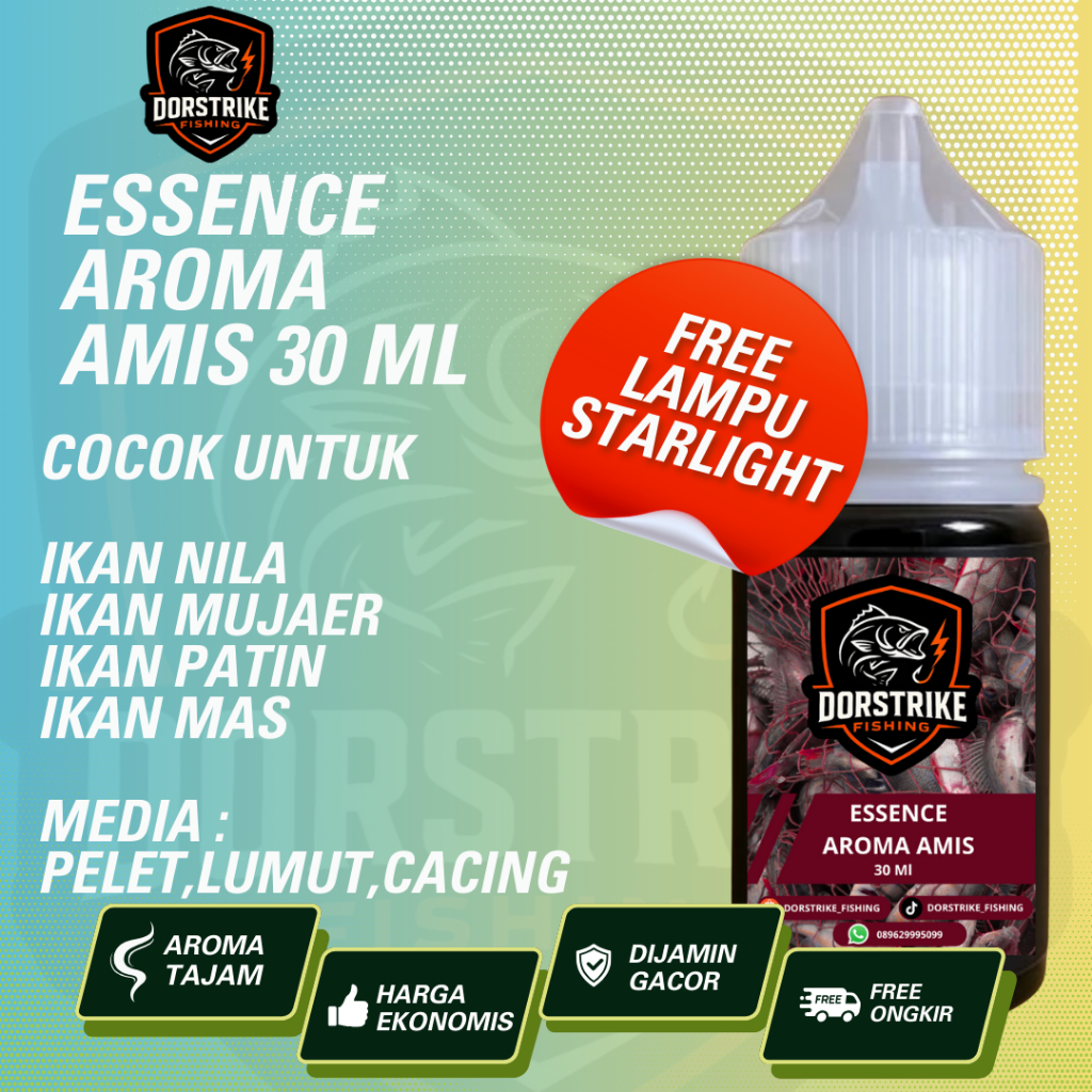 ESSEN PREMIUM Dorstrike AMISAN | Essen Ikan Patin Bawal Lele Mas | Jaminan Anti Boncos Gacor perangs