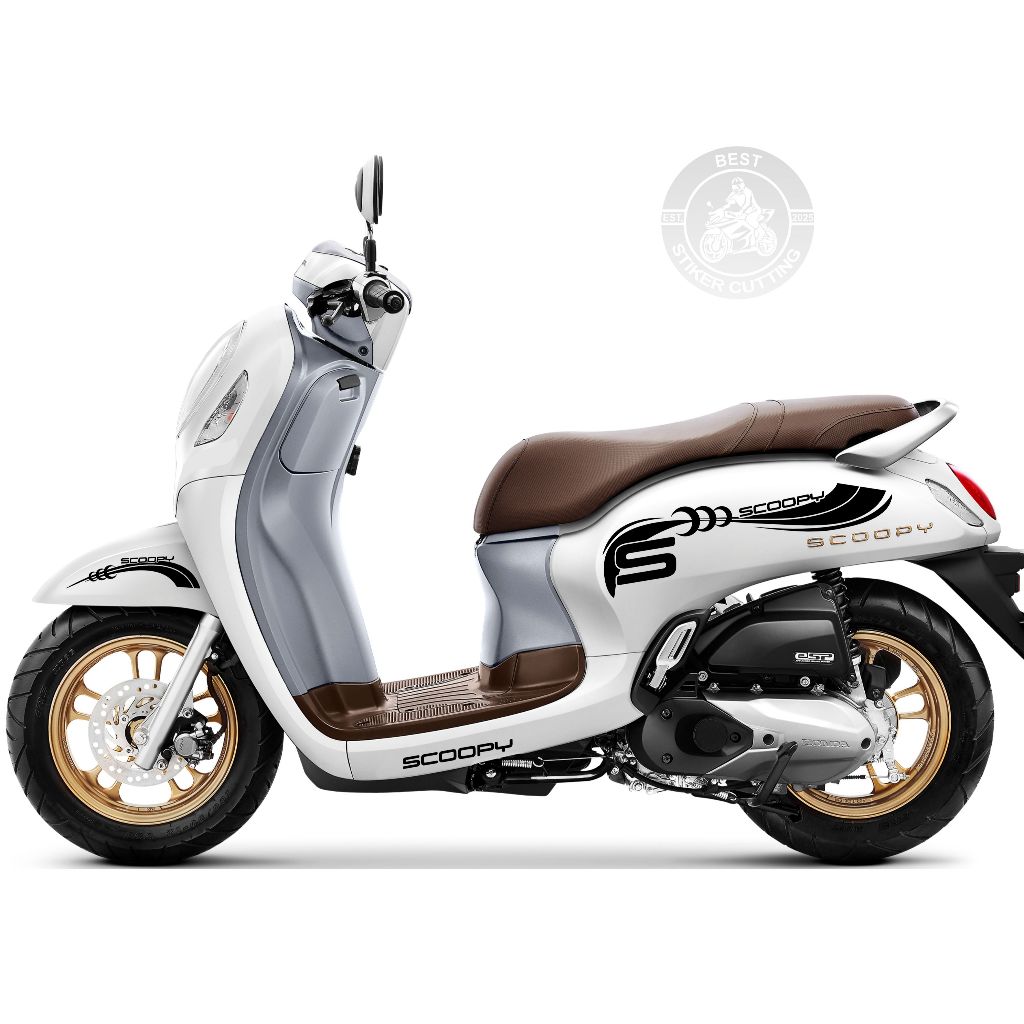 STIKER CUTTING SCOOPY MOTIF 08/STRIPING SCOOPY ALL TYPE 2018-2024/CUTTING STICKER SCOOPY SIMPLE PRES