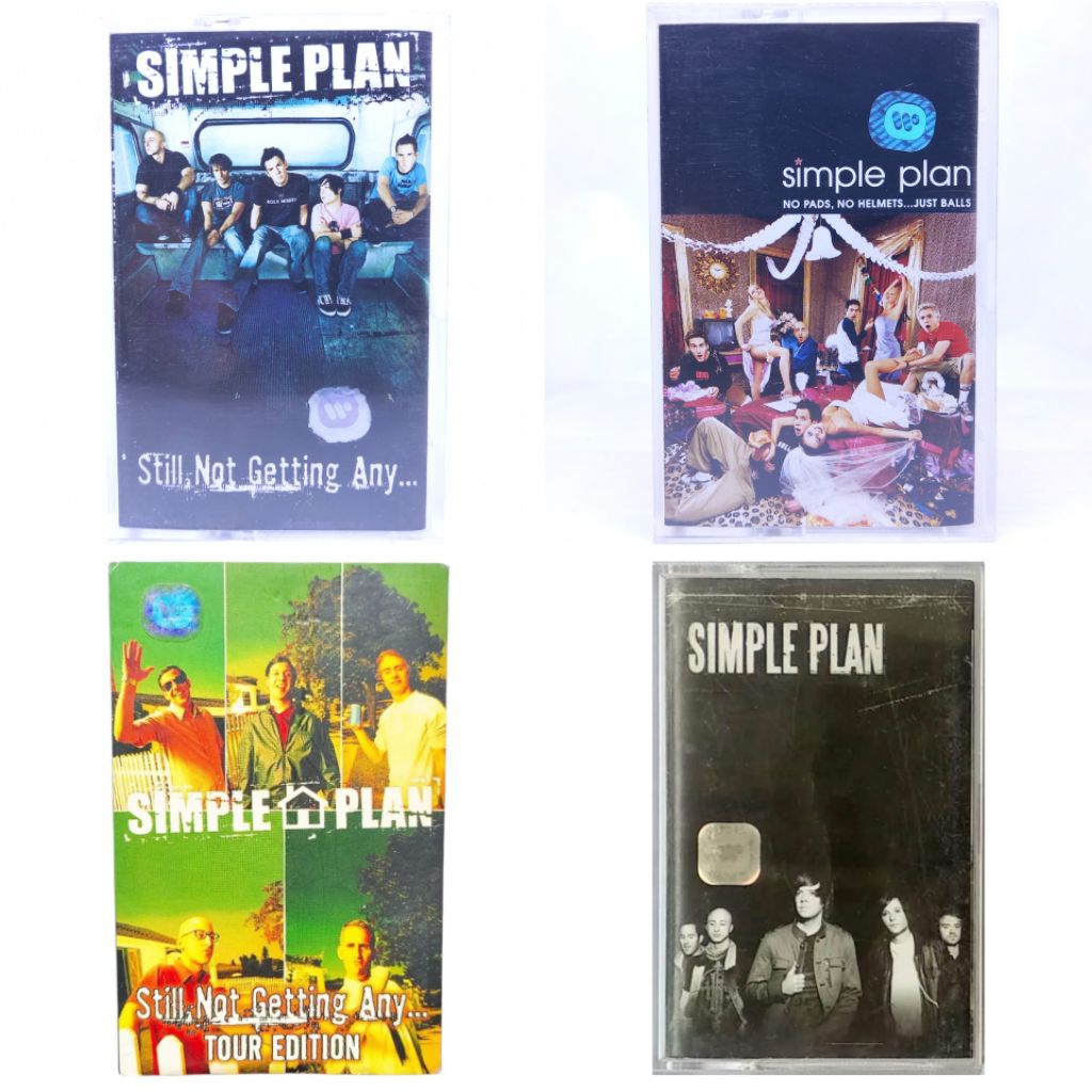 Kaset pita SIMPLE PLAN - still not getting any - no pads no helmets jus balls - MTV hard rock live -