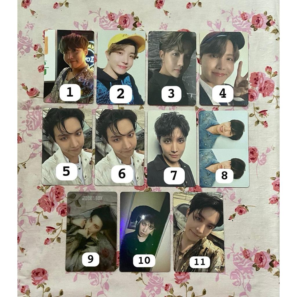 BTS OFFICIAL JHOPE PHOTOCARD MOTS JITB DILAN DVD SYS THE FINAL