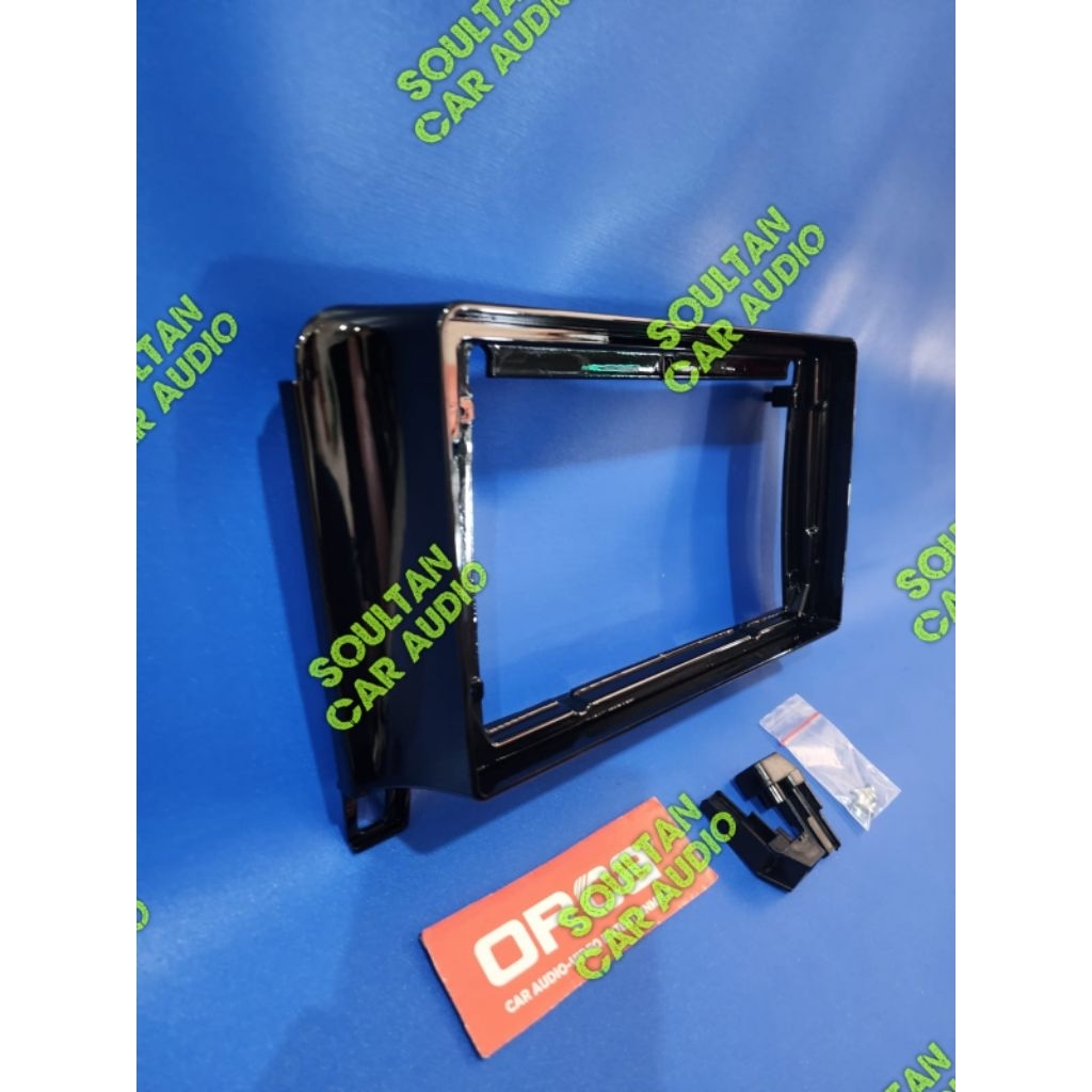 Frame head unit tv mobil android 10 inch mobil Nissan Serena 2013-2017