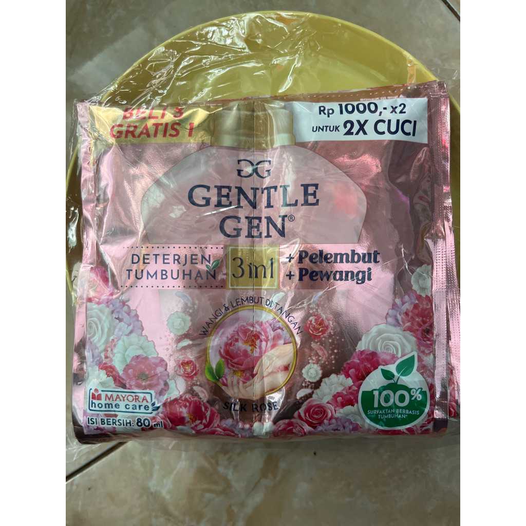 Gentle Gen 16pcs GRATIS Piring cantik