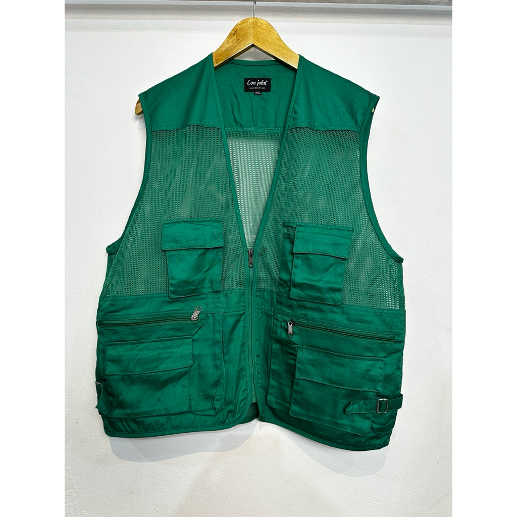 rompi vest second tactical multipocket safety mancing proyek 036
