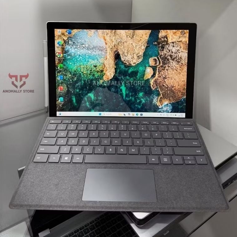 Laptop Microsoft Surface Pro 7+ Core i7 1185G7 Iris Xe Ram 16Gb Ssd 1Tb Fullset