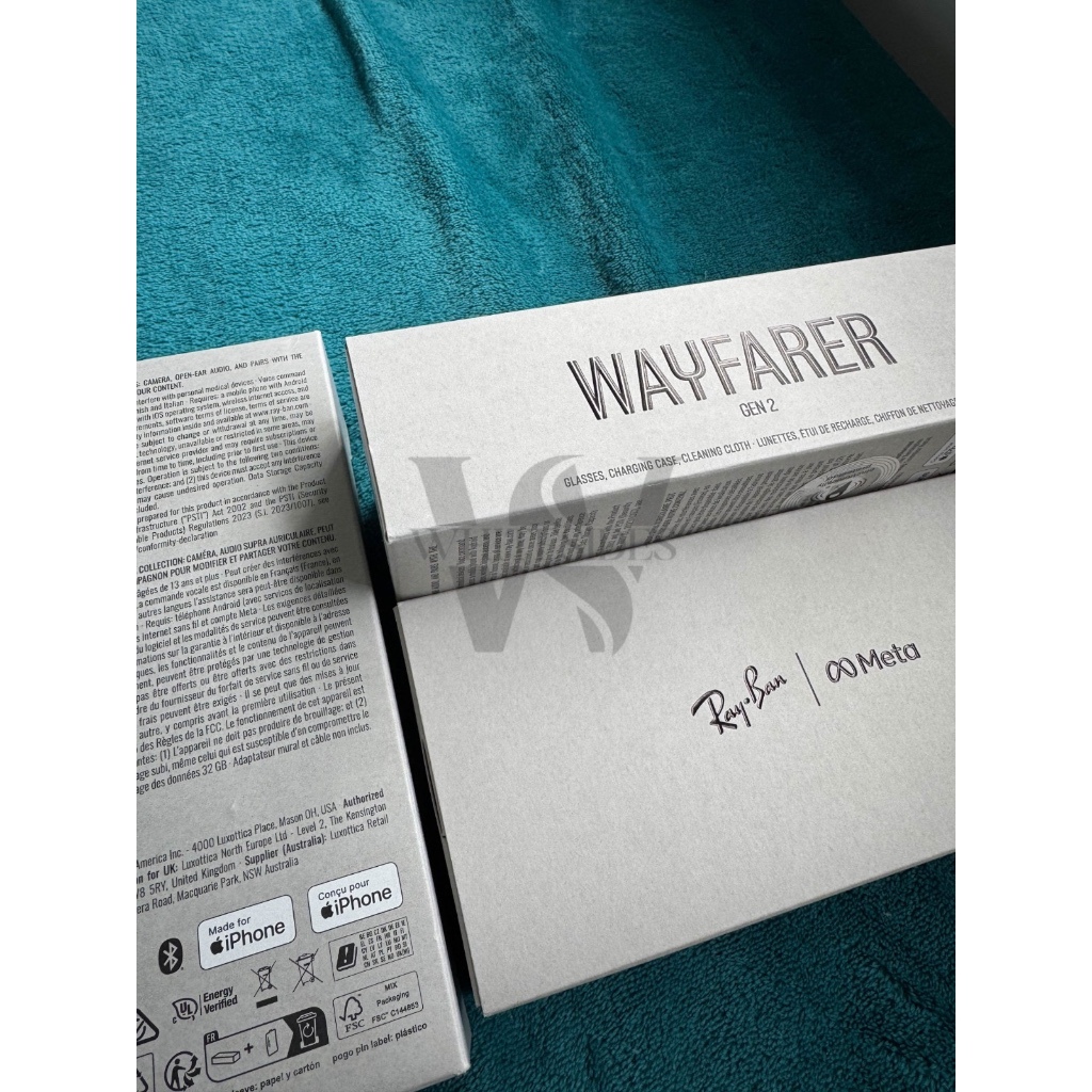 Polarised Gradient Graphite - Rayban Kacamata Meta AI Wayfarer Gen 2 Matte Black Polarised Gradient 