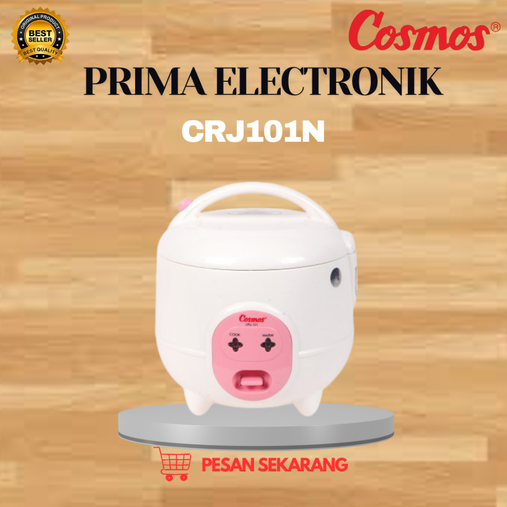 COSMOS RICE COOKER CRJ101N/ RICE COOKER 0,6L/MURAH/RICE COOKER MINI/100% Cosmos Garansi/ Original