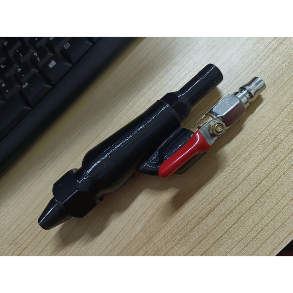 W.B. Gun Blasting vapor blasting - wet blasting - 3d print