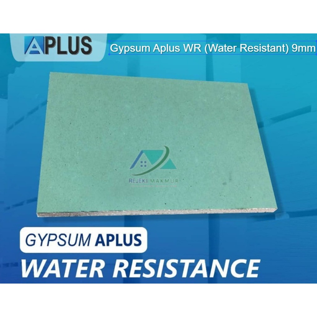 Gypsum Aplus WR (Water Resistant) 9mm