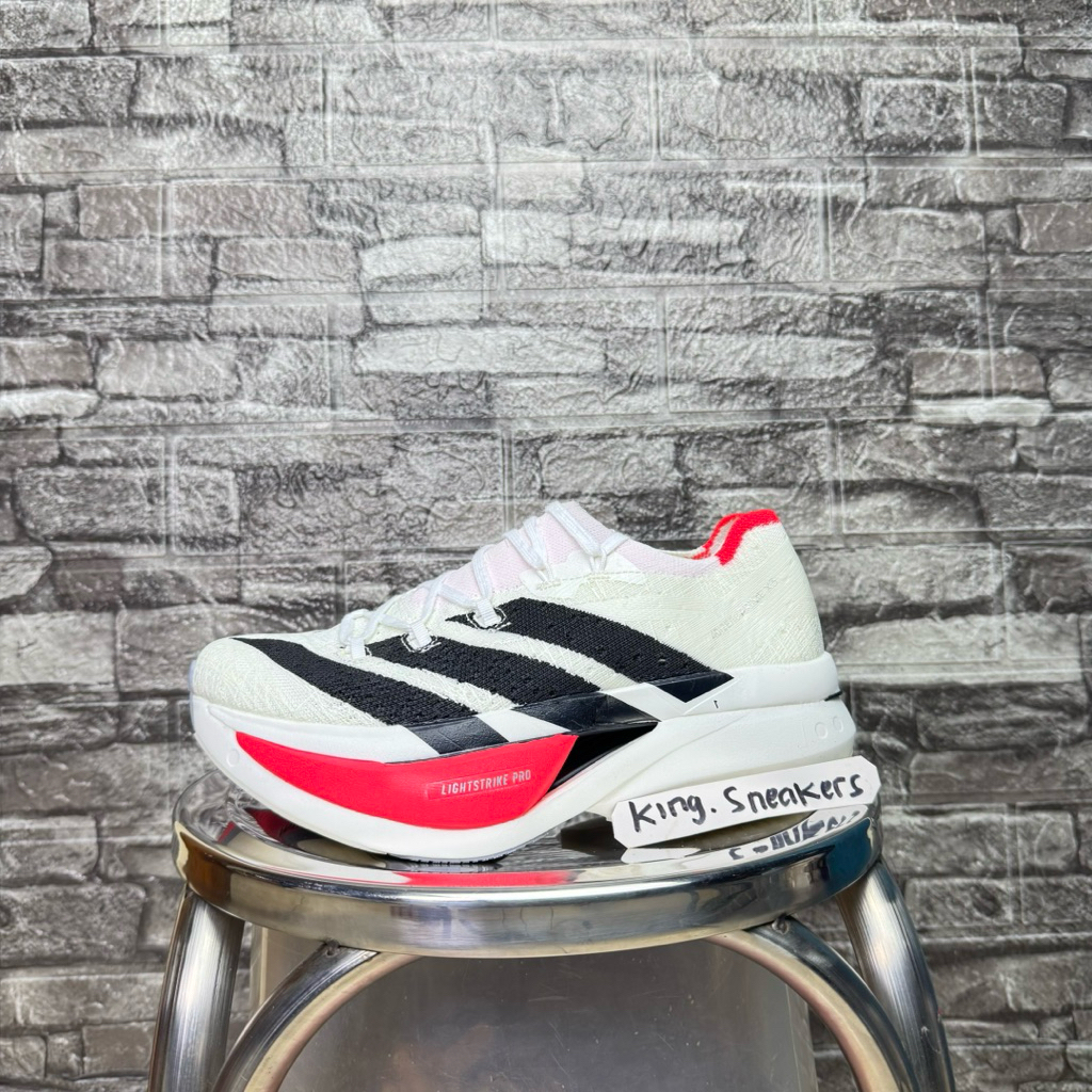 sepatu Adidas Adizero prime x3 strung white