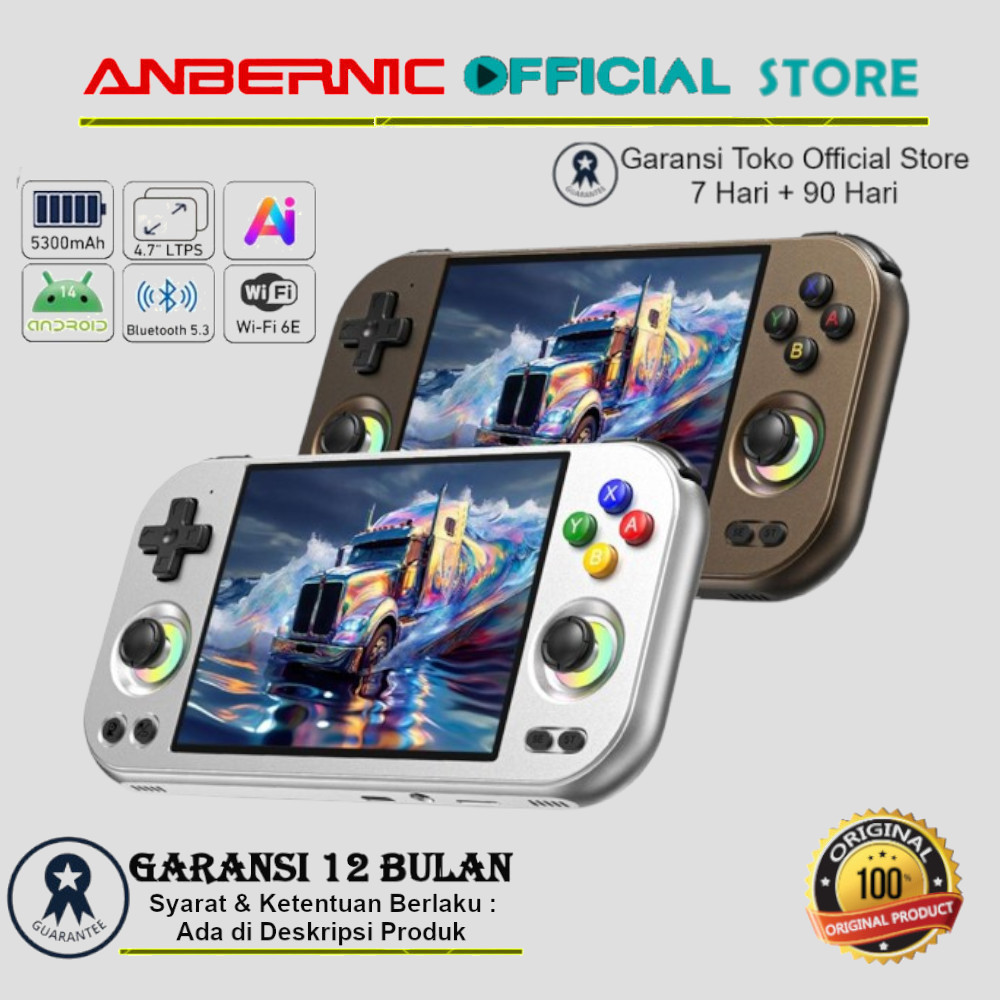 ANBERNIC RG477M Handheld Retro Video Game Console Portable Game Classic PS2