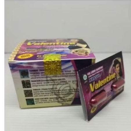 valentine kapsul original murah