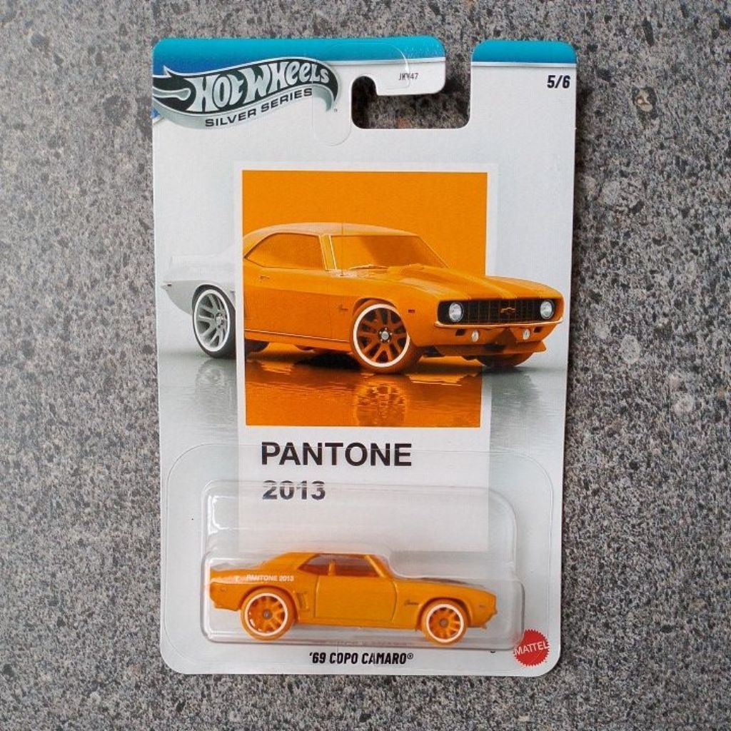Hot Wheels Original Mattel Silver Series Pantone 2013 - '69 Copo Camaro
