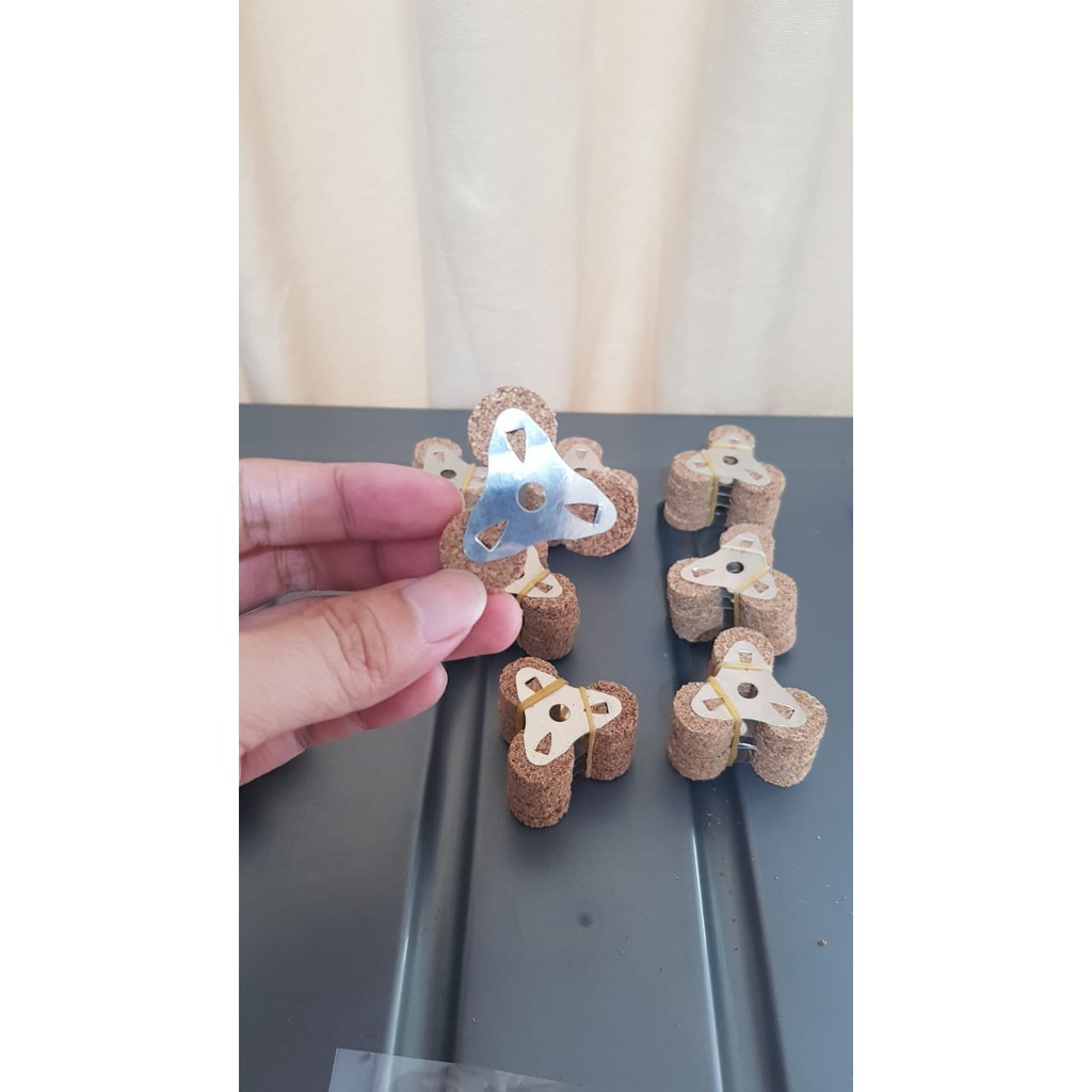 Pelampung Minyak Sumbu Lilin Apung Kayu