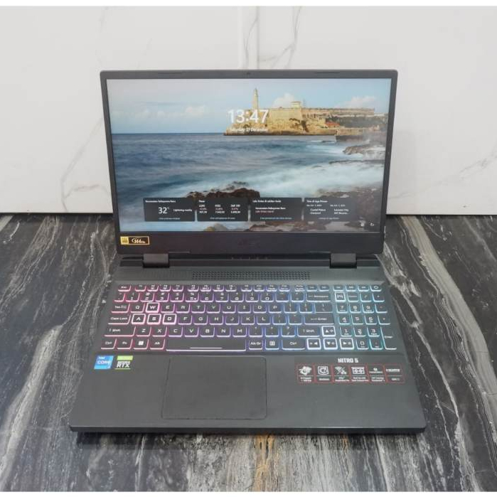 Laptop Acer Nitro AN515-58 Intel Core i7-12700H NVIDIA RTX 3050 Ram 16Gb Ssd 256Gb Laptop Gaming Lap