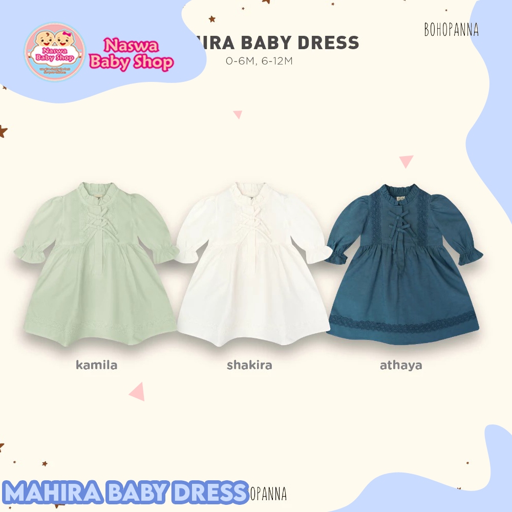 Bohopanna Raya Collection Mahira Baby Dress Gamis Anak Cewek