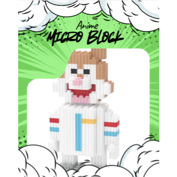 CUTE Anime Micro Block Mainan Edukasi Anak Lego Pasang Anime Figure VOLSO