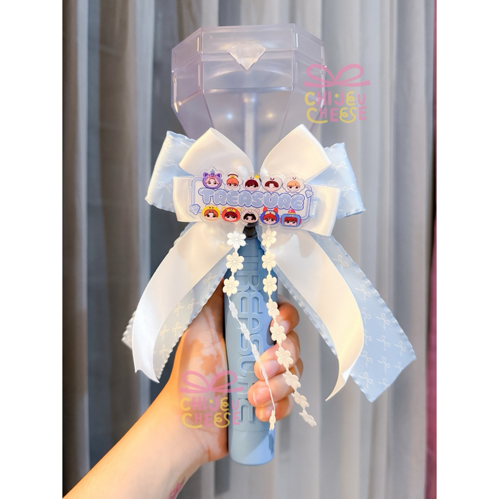 Name Tag Ribbon Treasure Ver. Papan Nama Pita LS Deco Trejo Teume Haruto teulight deco bong Jeongwoo