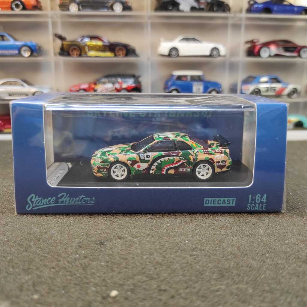 Stance Hunters SH 1/64 Skyline GTR R34 AAPE version