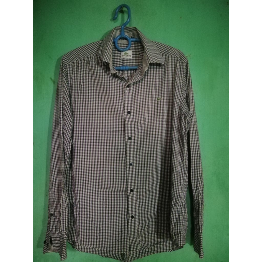 kemeja lacoste preloved