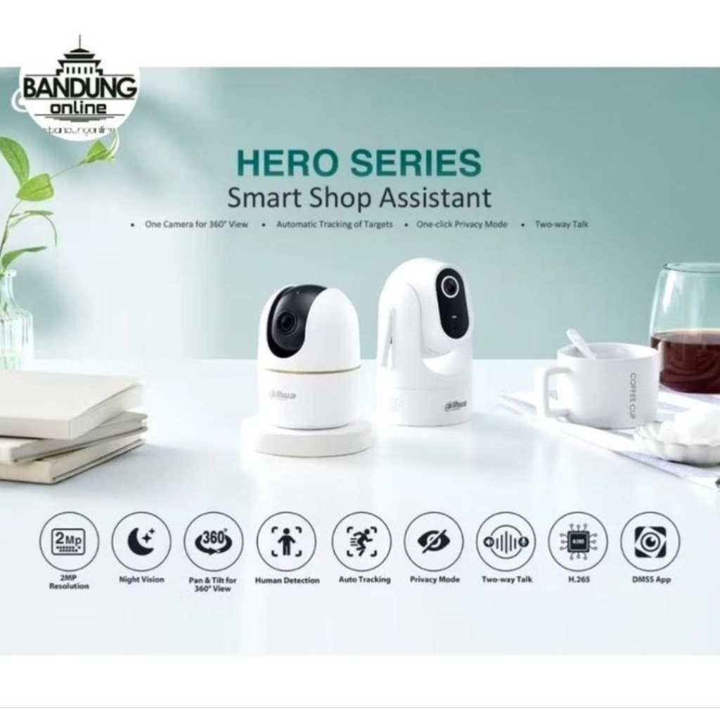 DAHUA HERO A1 CCTV WIFI 2MP 3MP 5 MP H2A H3A H5A  CAMERA WIRELESS PAN/ Tilt Indoor A1 H3A 3MP