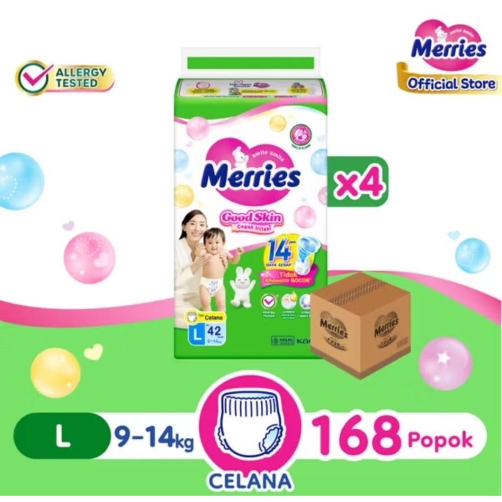 (READY KARTONAN) MERRIES GOOD SKIN PANTS L42