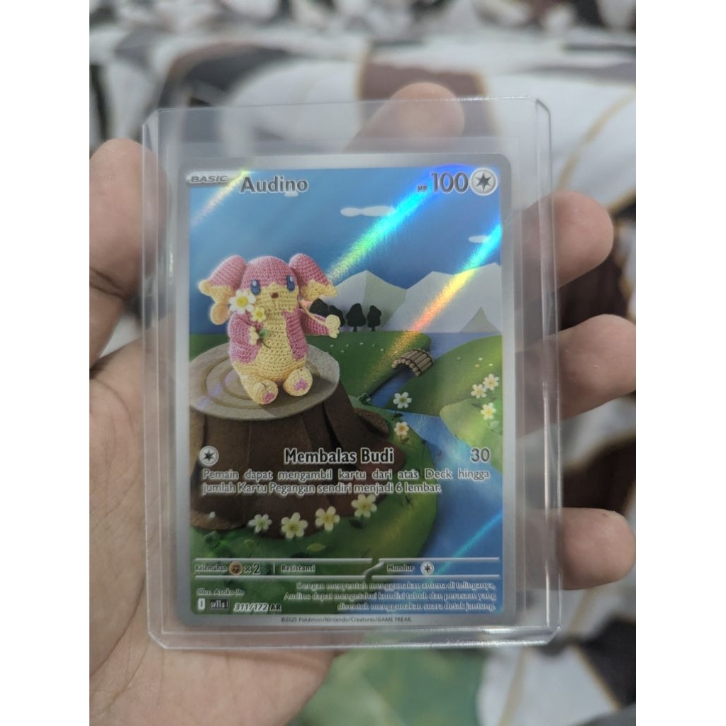 pokemon tcg AR indo-Oshawott audino