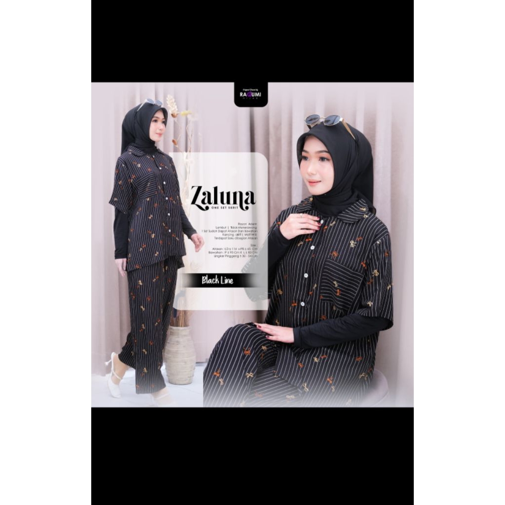 ZALUNA SET | SETELAN WANITA ORI MNV
