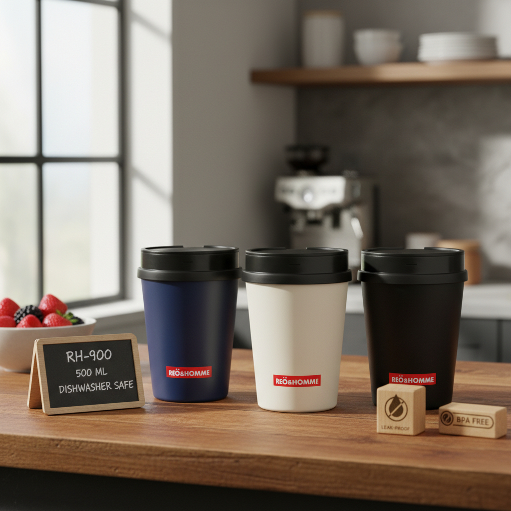 Orinoco Gelas Mug Multifungsi RH-900 Coffee Cup Bpa Free 500 Ml Gelas Mug Plastik