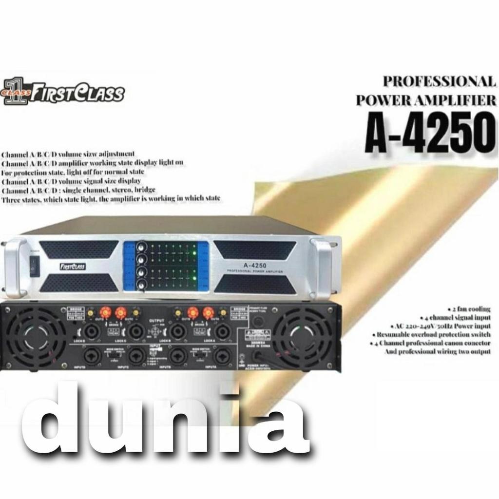 Power Firstclass FC A 4250 Original Amplifier FC A4250 - 4 Channel