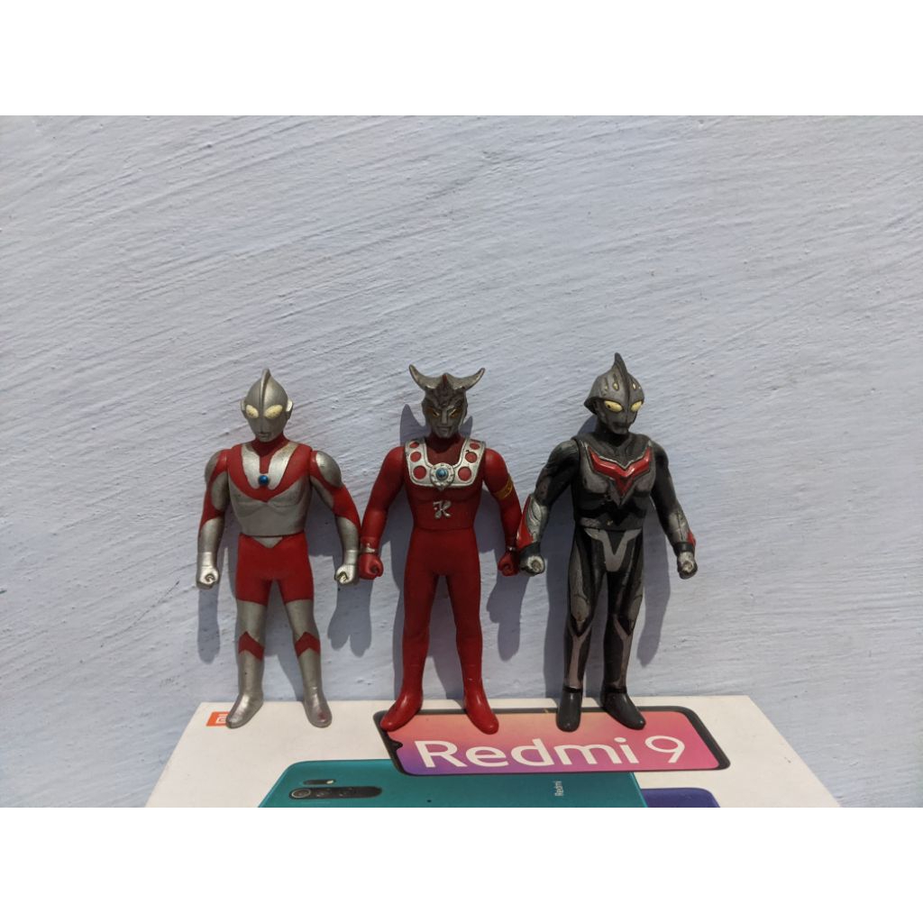 Set Mini UHS RARE Ultraman, Ultraman Leo, Ultraman Nexus Bandai