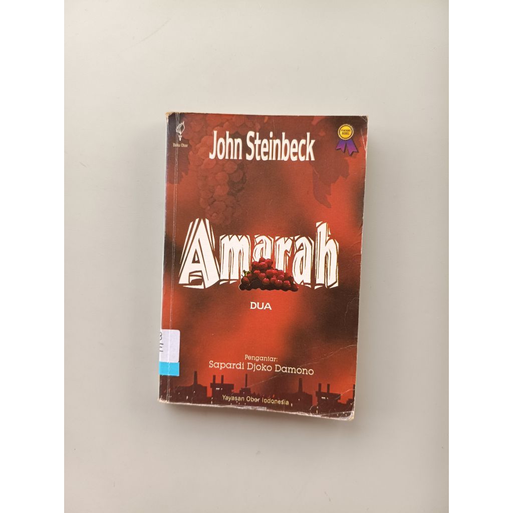 BUKU AMARAH JILID 2  - JOHN STEINBECK (ORIGINAL)
