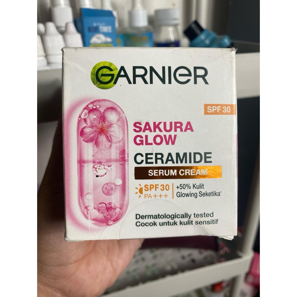 garnier sakura glow sunscreen spf 35++ 50ml