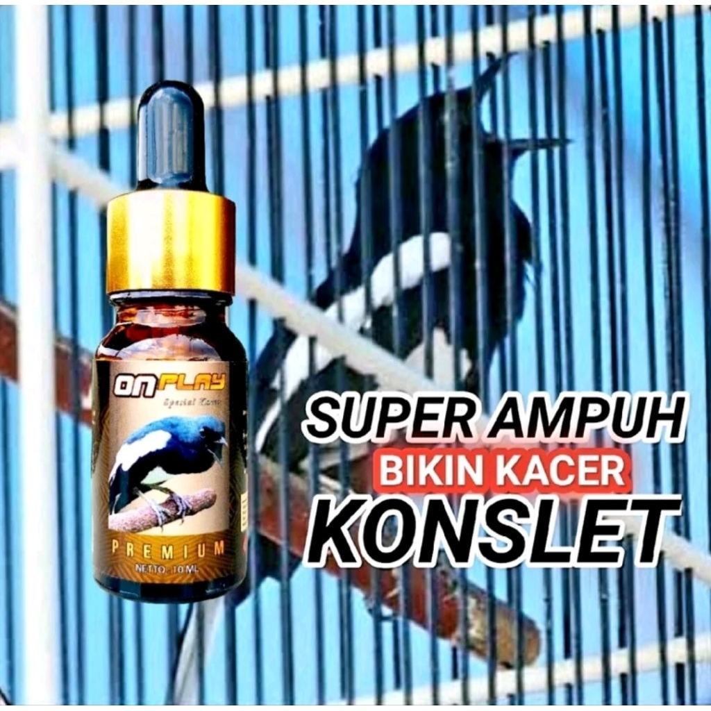 suplemen ON PLAY Premium burung kacer