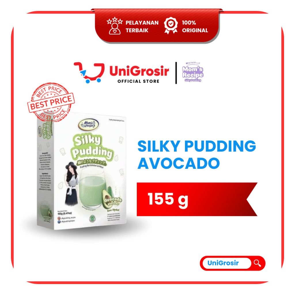 [UniGrosir] SILKY PUDDING FORISA AVOCADO ALPUKAT ALPOKAT PUDING ~155 g