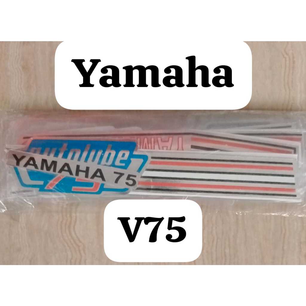 STRIPING YAMAHA V75