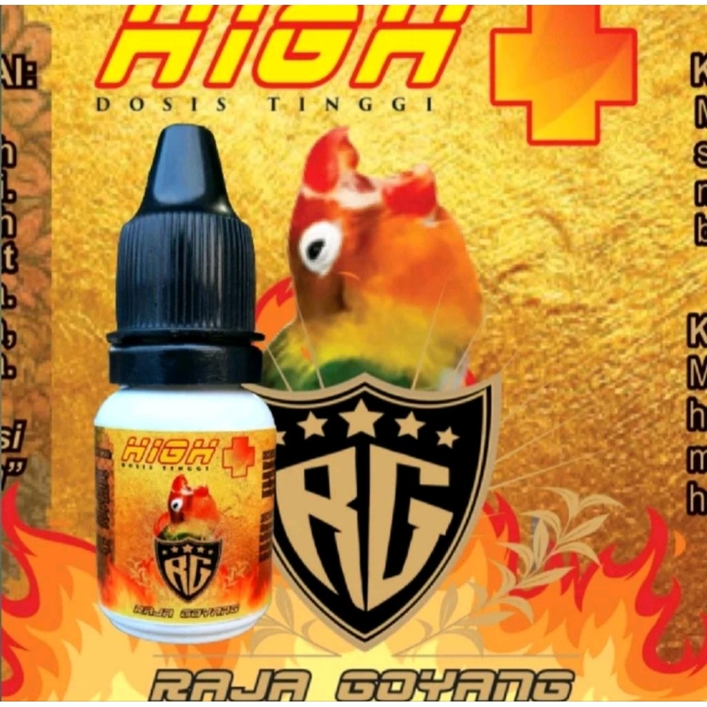 suplemen HIGH plus RG lovebird