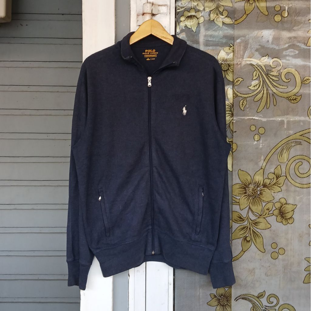 Tracktop Knit Polo Ralph Lauren Double Zip