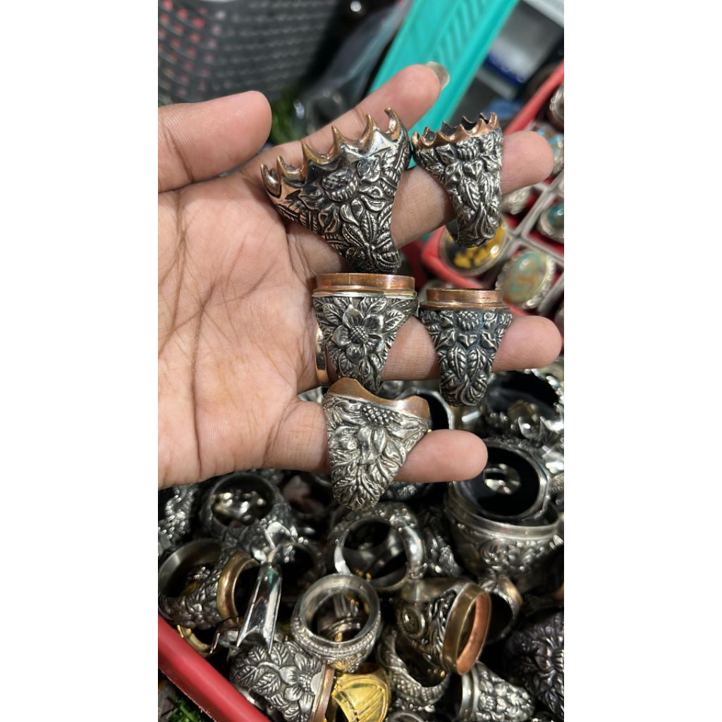 Ring Coin Kombinasi Tembaga