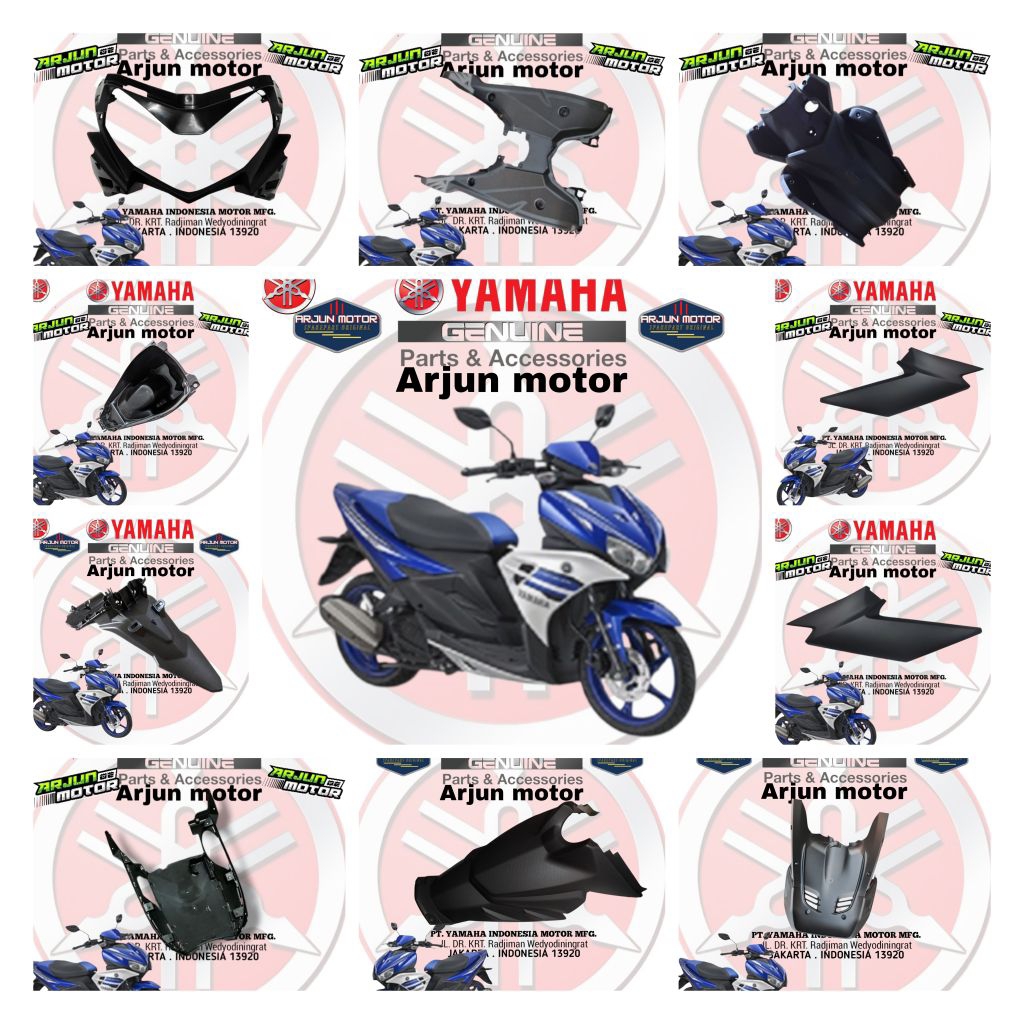 COVER BODY BODI KASAR AEROX 125 ORIGINAL YAMAHA