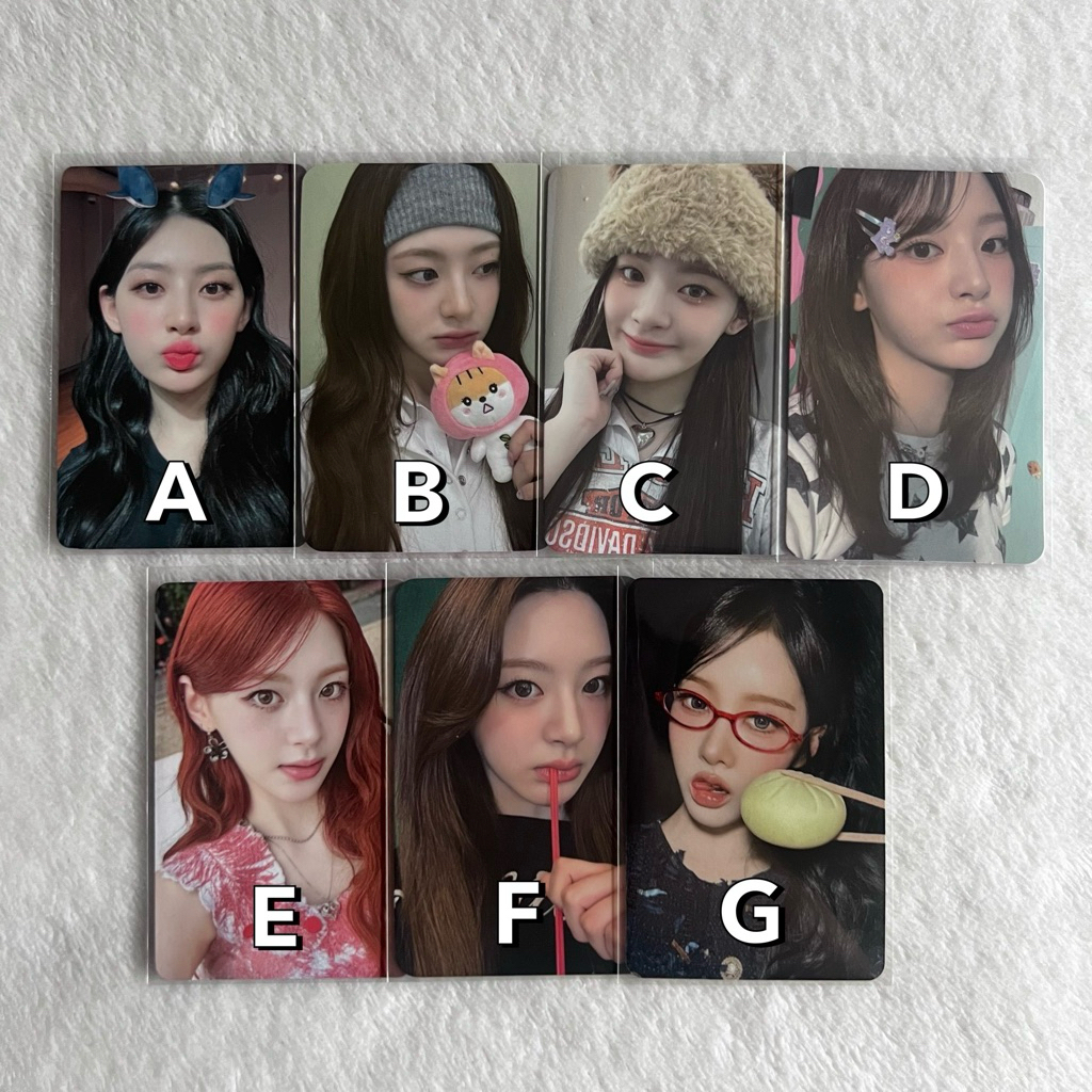 photocard seeun sieun stayc apple music hiu sg season greetings 2024 i want it bear plushie bakpao o