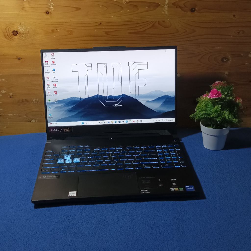LAPTOP GAMING ASUS TUF F15 i5 12th 512/16 RTX 3050