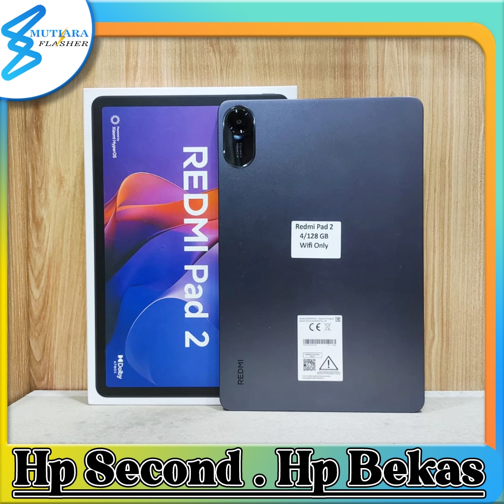 Xiaomi Redmi Pad 2 Ram 4 Rom 128GB Bekas Original Flasher Store