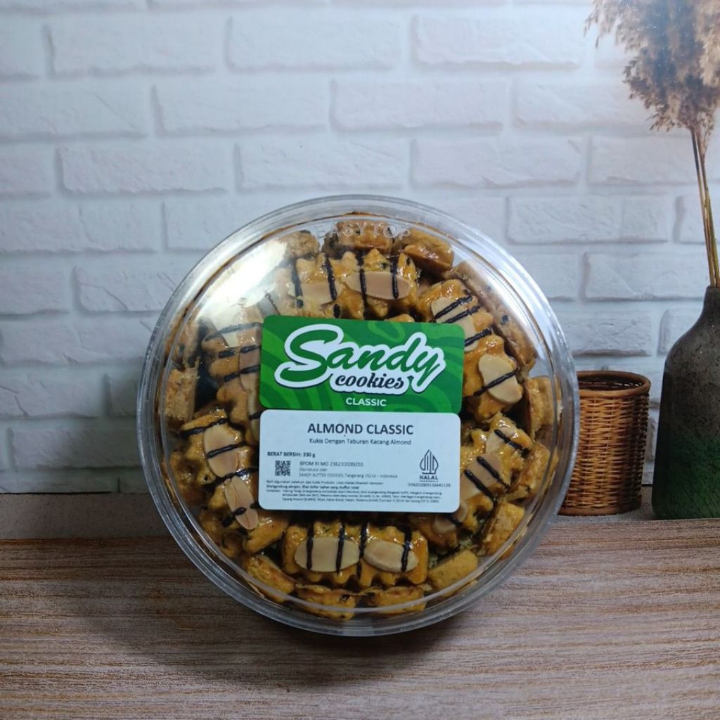 SANDY COOKIES ALMOND CLASSIC