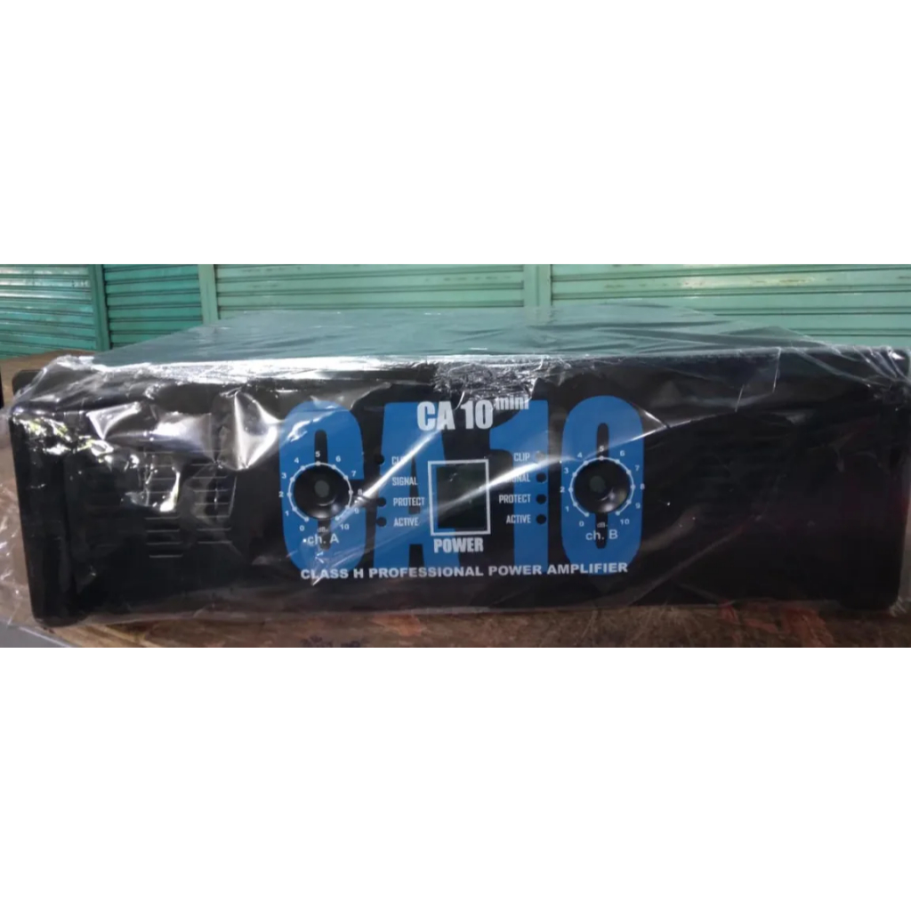 (38cm x 36cm x 12cm) Box / Casing Power Amplifier Stereo CSH CA-10 Mini Tanpa Aksesoris